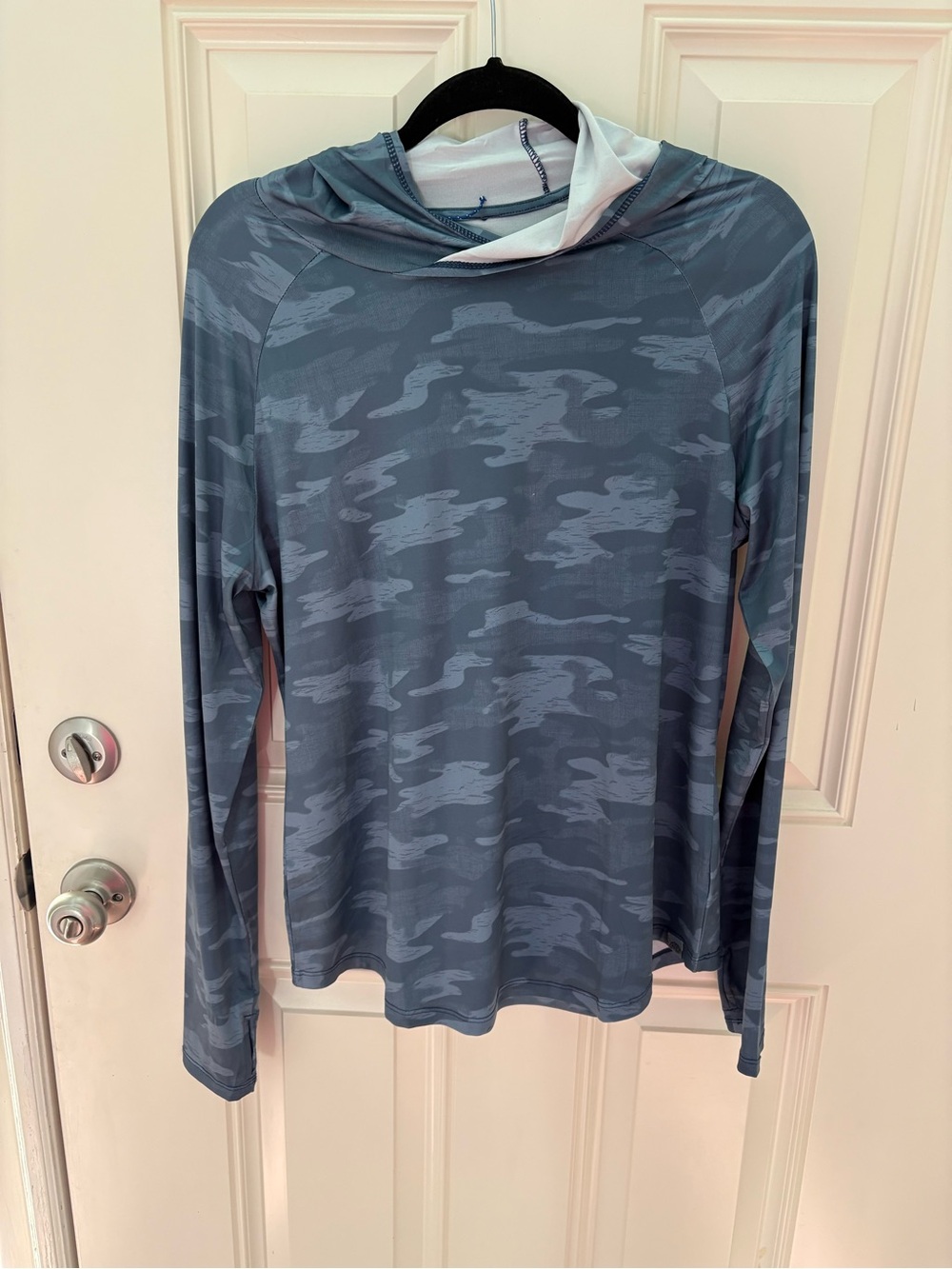 AFTCO Tactical Camo Long Sleeve Performance Hoodie Size Large